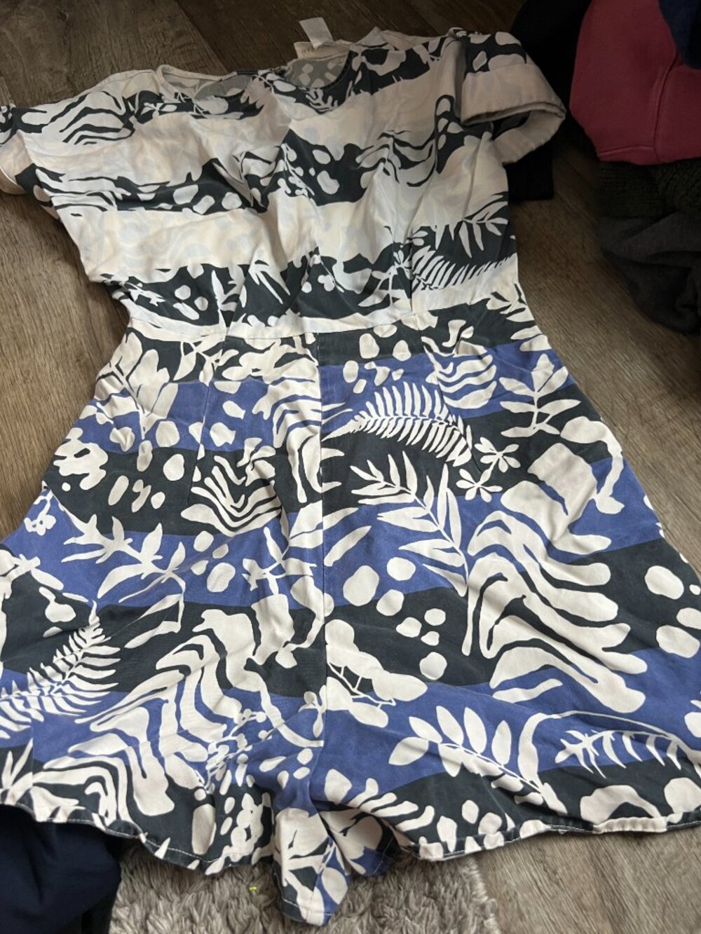 Mara Hoffman Verbena Cuffed Romper size 2 - Picture 7 of 13